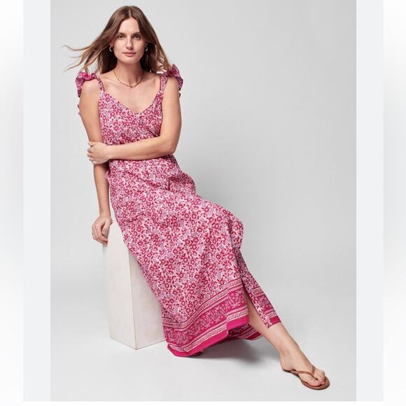 Faherty Hyland Dress Size Large NWT (b17) - Picture 2 of 9